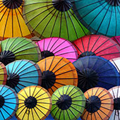 Umbrellas by Tom Jow