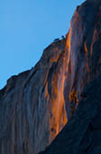 Horsetail Falls at Sunset by Doug Croft