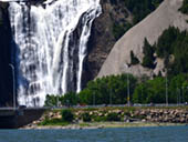 Montmorency Waterfall by Gerald Boudreau